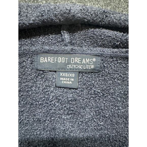 Barefoot Dreams Women's Cozy Chic Lite Island Wrap, Navy, XXS/XS, Excellent - Picture 3 of 5